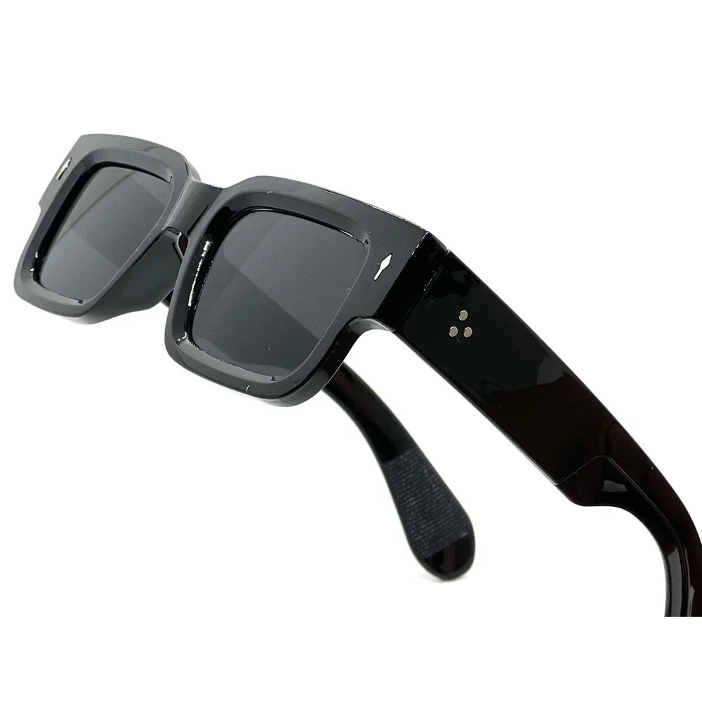Men's Square Frame Sunglasses Retro Vintage Thick Frame‎ Fashion Shades Hp Hop